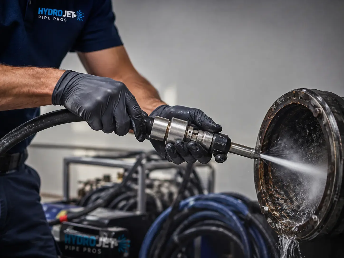 Hydro Jet Pipe Descaling in Seabrook, TX